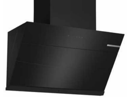 BOSCH DWKA98G60I Auto Clean Wall Mounted Chimney  (BLACK 1500 CMH)